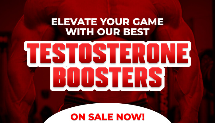 ELEVATE YOUR GAME WITH OUT BEST TESTOSTERONE BOOSTERS - ON SALE NOW!