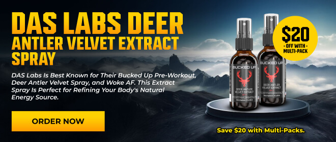 DAS LABS DEER ANTLER VELVET EXTRACT SPRAY