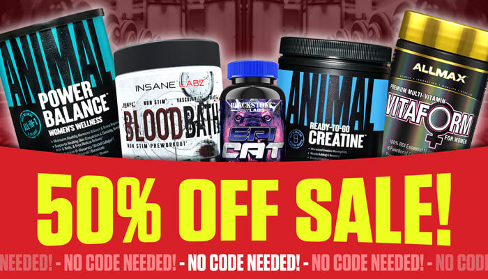 50% OFF SALE! NO CODE NEEDED!